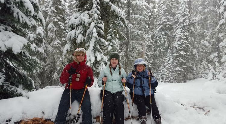 Snowshoeing at Willamette Pass by Hayley Radich Snowshoeing at Willamette Pass by Hayley Radich