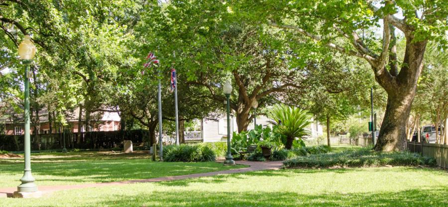 Trees At British Park IN Mobile, AL