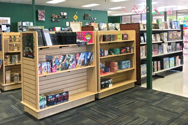 Crazy Squirrel Game Store interior