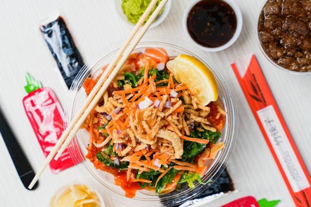 Poke Bowl-Rrito