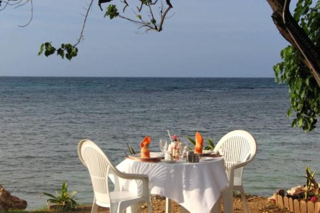 Lunch for two at Sky Beach, Jamaica