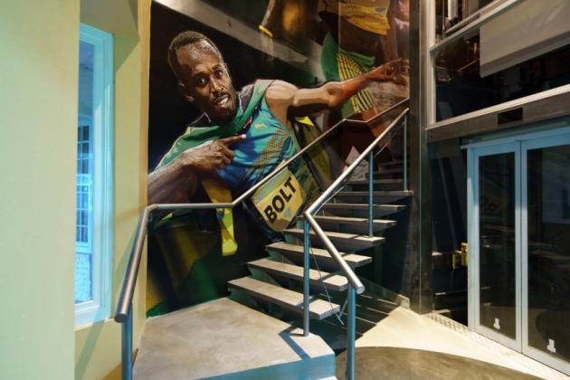 Usain Bolt Tracks & Records Montego Bay