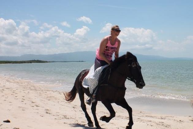 Reggae Horseback Riding at Wild Crocodile Adventure Park