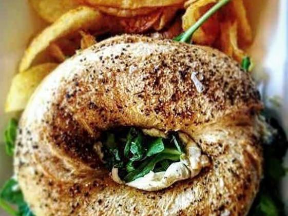 Woodgrain Bagels