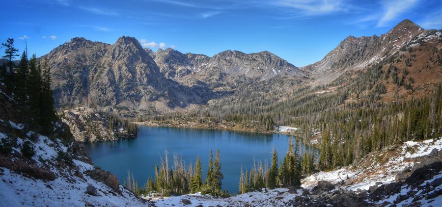 Views of Gilpin Lake in the Fall