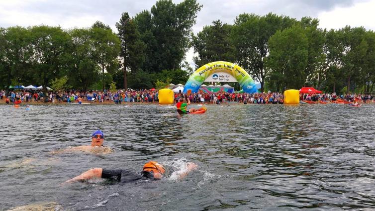 Across the Lake Swim Kelowna