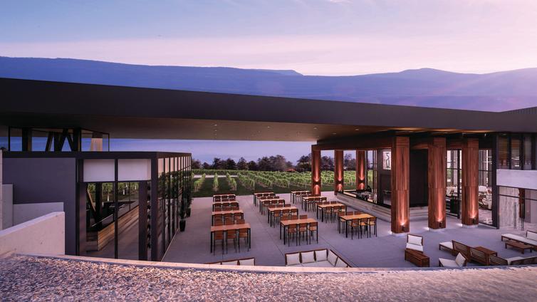 Concept Art for Restaurant, Wine Trails Profile Image