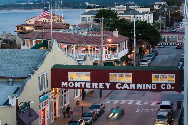 Coms_Cannery Row at Twilight