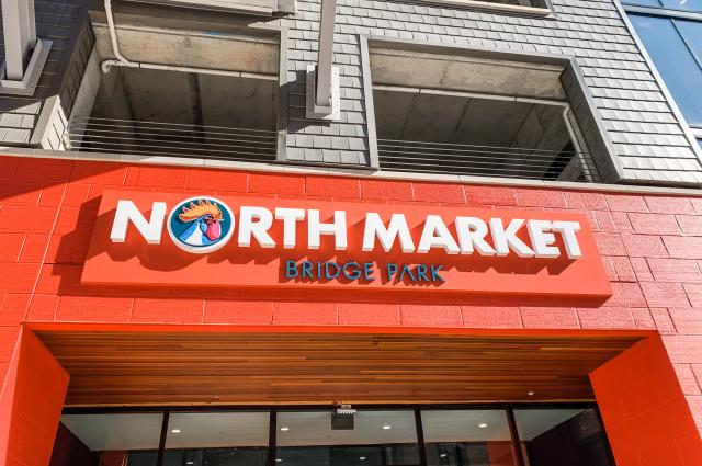 North Market Exterior Sign