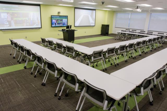 OU Dublin Integrated Education Center Meeting Set Up