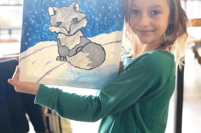 Roxy the Fox Canvas