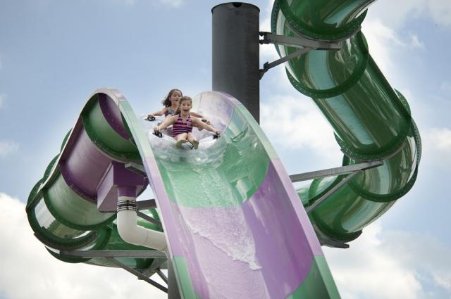 Zoombezi Bay Slide