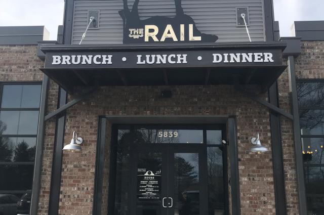 The Rail Burger Exterior