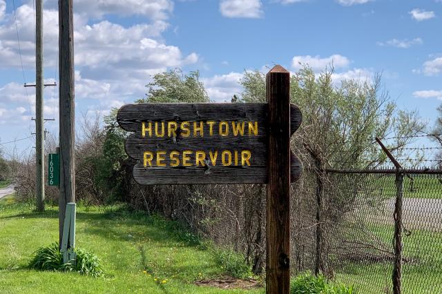Hurshtown Reservoir Sign