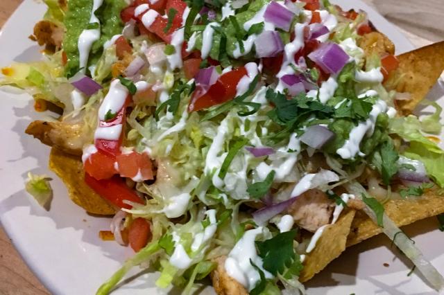 Nachos from La Fogata