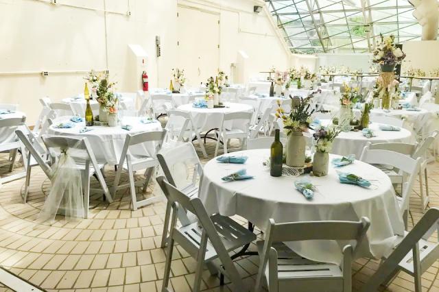 Wedding Reception in the Botanical Magnolia Room