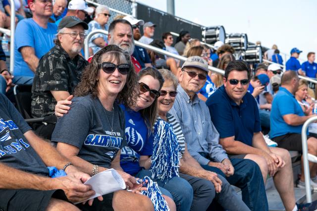 Cougars Football Game Fans at the University of Saint Francis