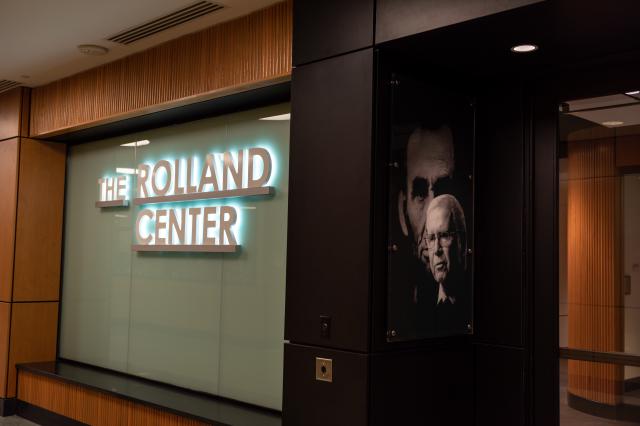Entrance to the Rolland Center for Lincoln Research