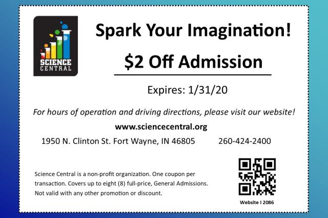 $2.00 Off Admission