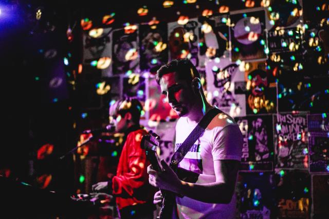 Rock show at the Brass Rail