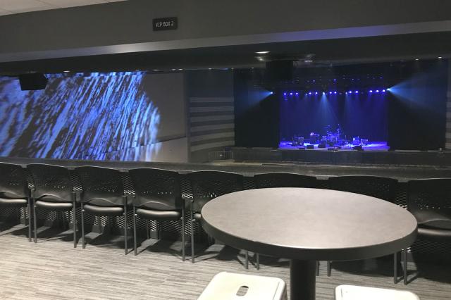 Clyde Theatre VIP section
