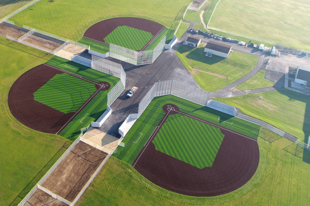 ASH Centre Baseball Aerial