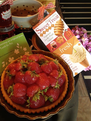 Strawberry pie