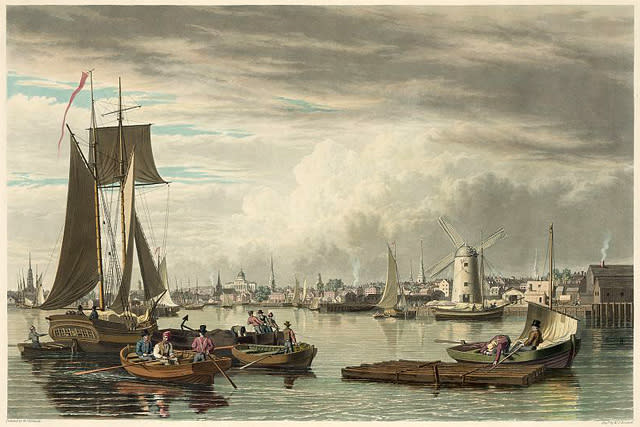 Early Boston Harbor