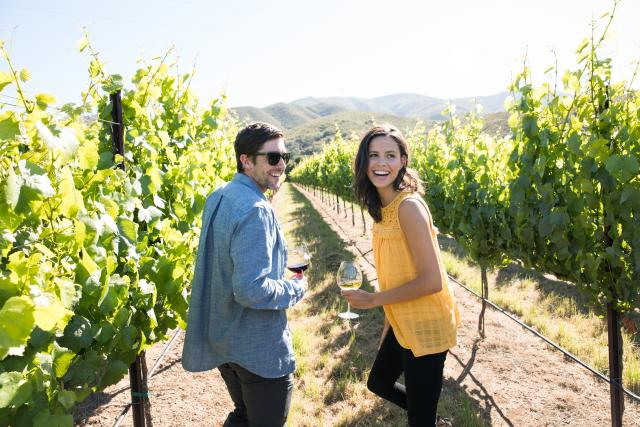 Salinas Valley Vineyard Couple