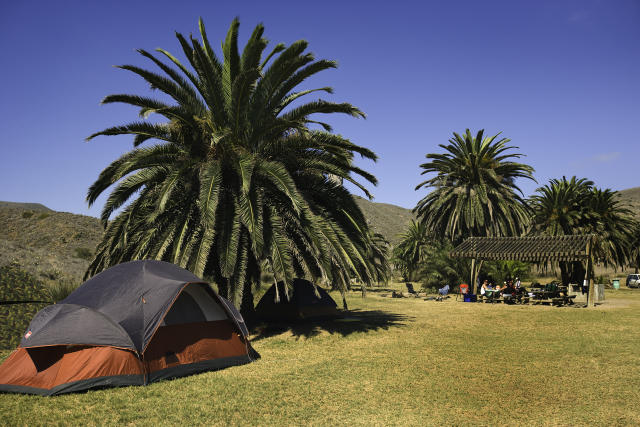 Catalina Island Camping at Little Harbor