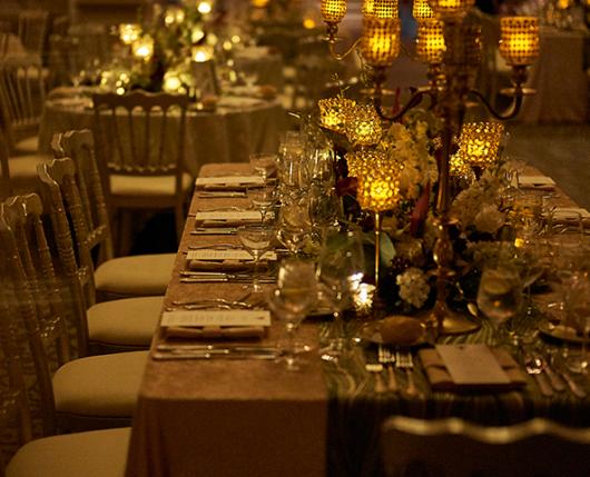 Tablescape at Vault 634 Events