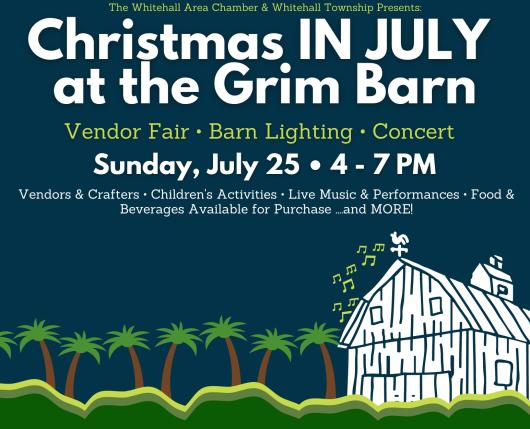 2022 Christmas In July Craft And Vendor Fair Pennsylvania Christmas In July At The Grim Barn