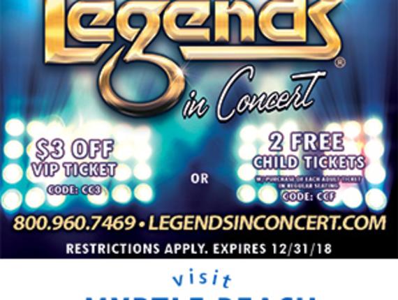 Legends In Concert Myrtle Beach Seating Chart