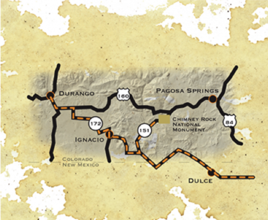 Tracks across borders byway
