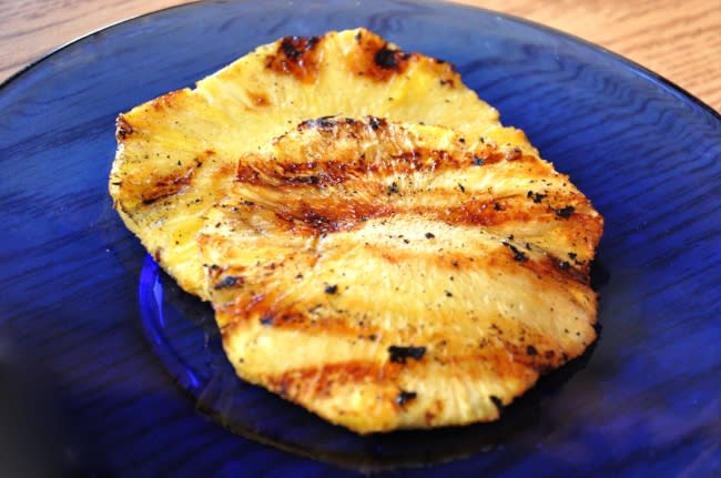 Grilled Pineapple Lucy's Brazilian Kitchen