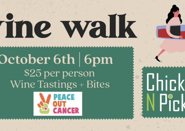 Wine Walk Benefiting Peace Out Cancer