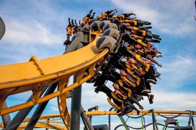batman roller coaster