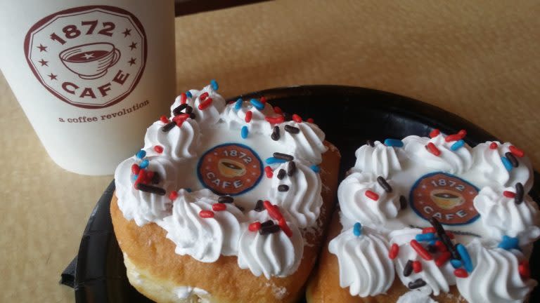 Goodies at the 1872 Cafe in Rochester, NY