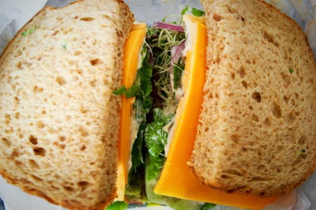 Veggie Sandwich at Eau Claire Cheese & Deli in Eau Claire, WI