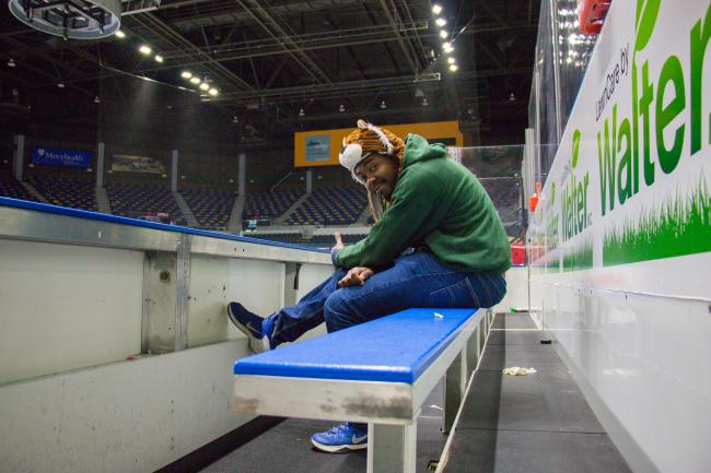 DJ_Many_IceHogs_Bench