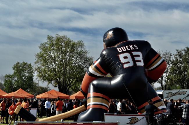 Anaheim Ducks Inflatable Mascot 