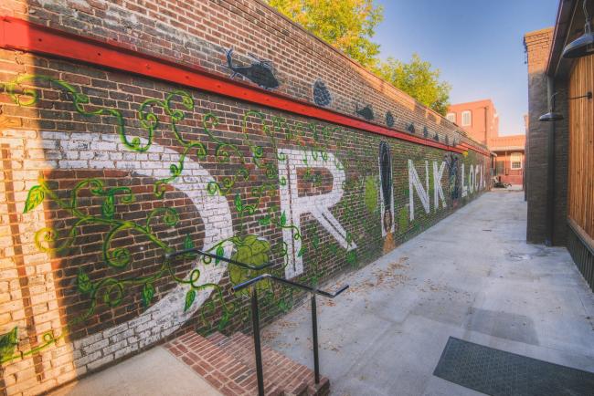 dust off mural