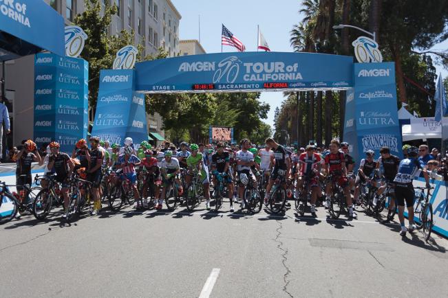 The 2019 Amgen Tour of California Overall Start in Sacramento Quick Guide