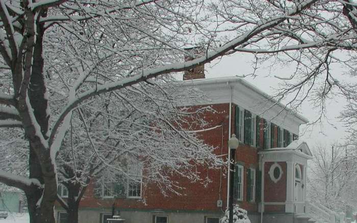 Winter at the Historical Society