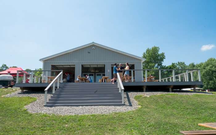 Steuben Brewing deck