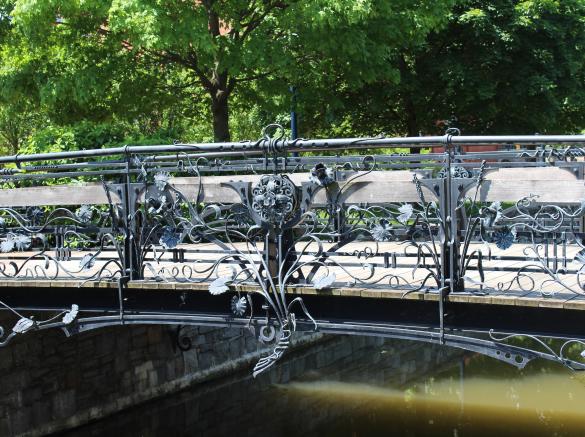 Image result for iron bridge carroll creek park