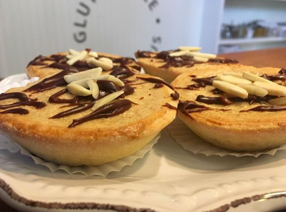 Almond Butter Cheesecake Tartlets from Wildflour Bakery in Lawrenceville, NJ
