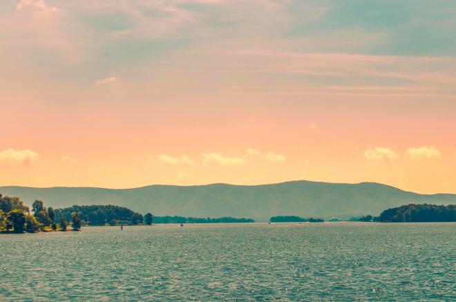 Smith Mountain Lake near Roanoke, VA.