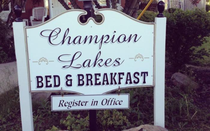 champion lakes bed and breakfast