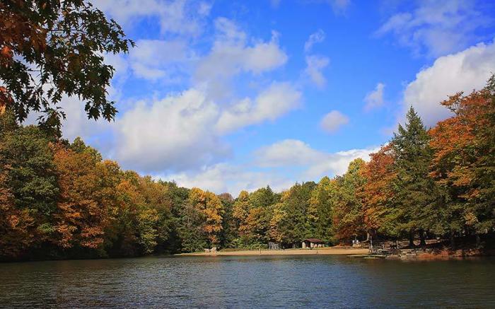 Kooser Lake in Fall - Photo Credit: Christy Marrow